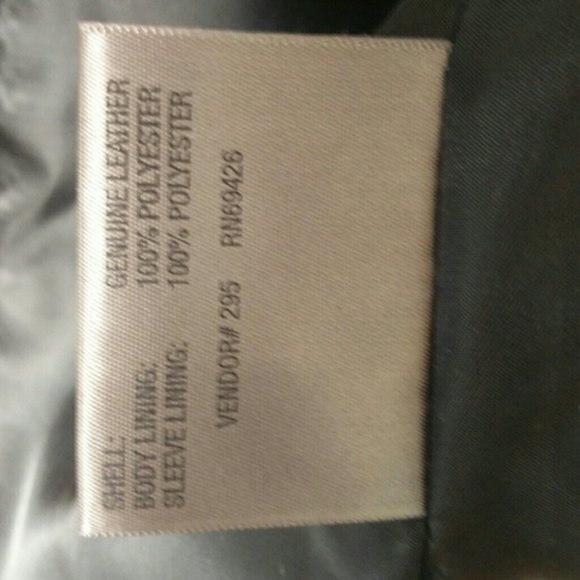 Wilsons leather lambskin M.Julian scuba jacket S - Picture 12 of 13